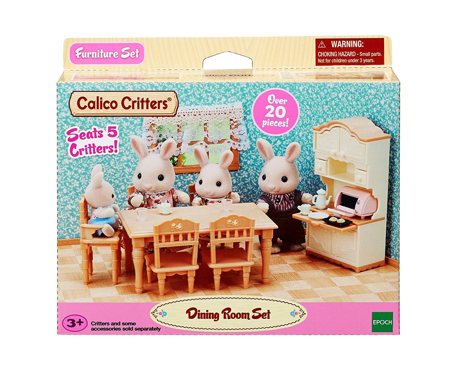 Calico Critters Dining Room Set was $19.95, NOW $10.99! - Become a