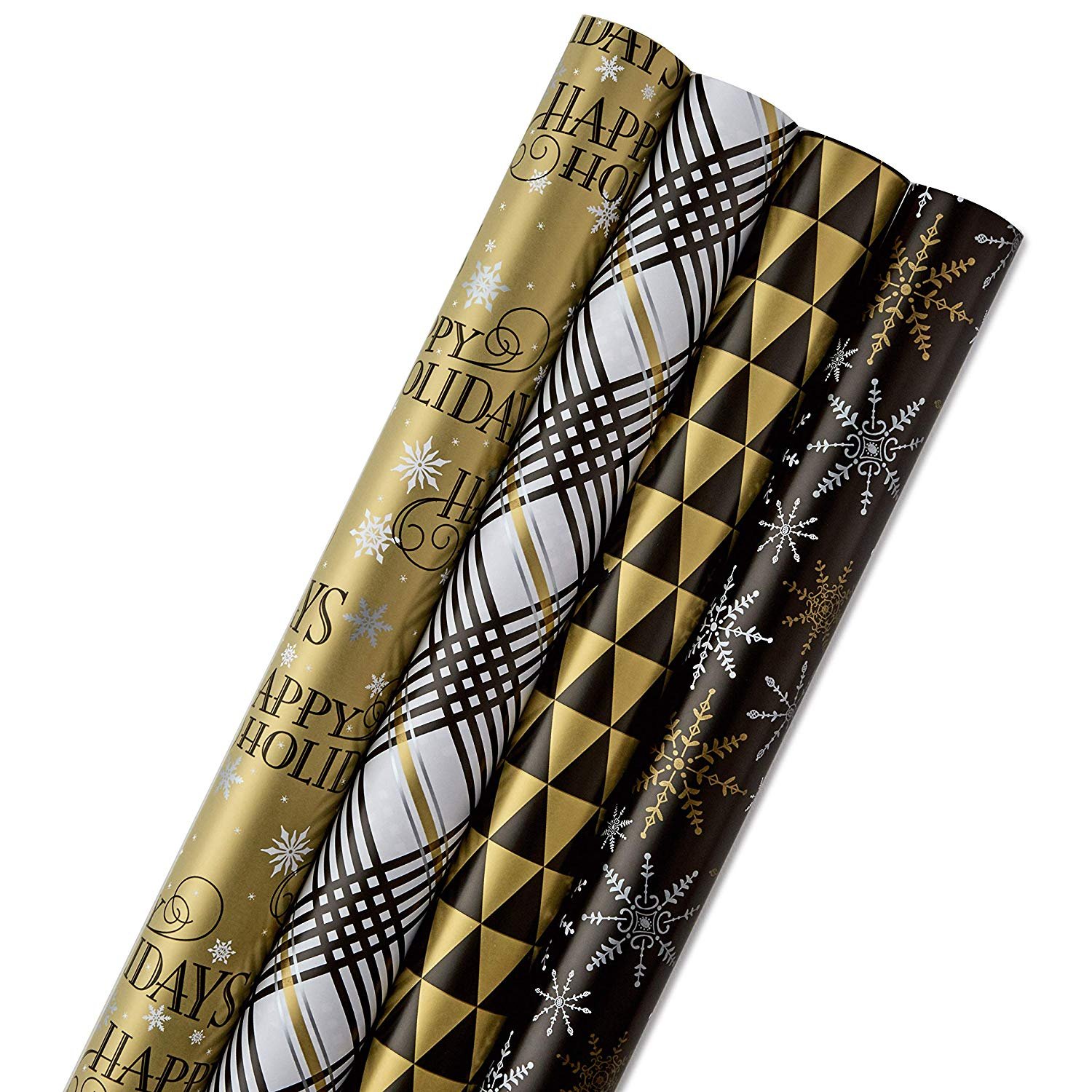 Hallmark Reversible Christmas Wrapping Paper Bundle Only ...