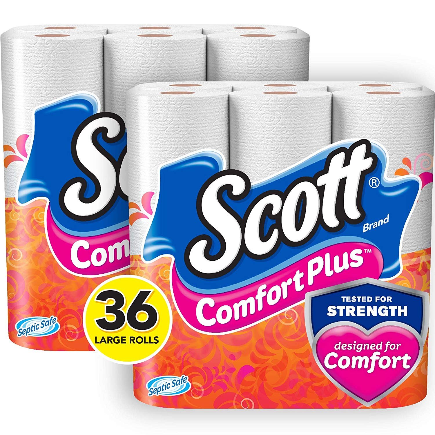 Scott ComfortPlus Toilet Paper, 36 Large Rolls as low as 10.62 Shipped