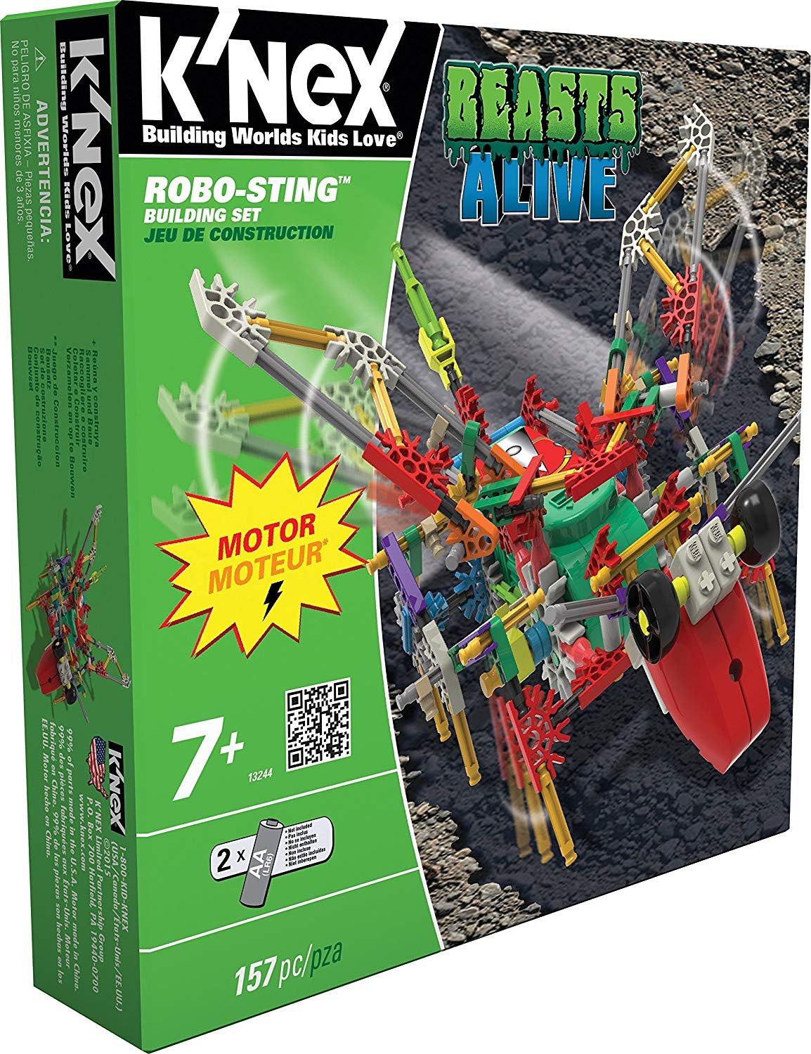 K'NEX Beasts Alive Robo-Sting Building Set Only $17.99! - Become a