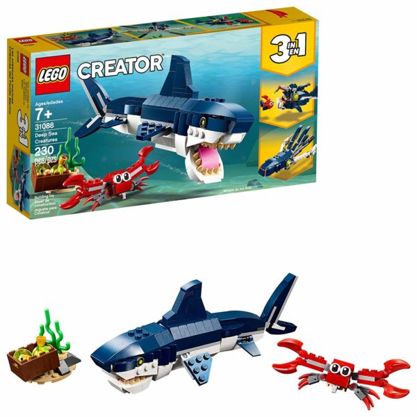 LEGO Creator 3in1 Deep Sea Creatures Building Kit