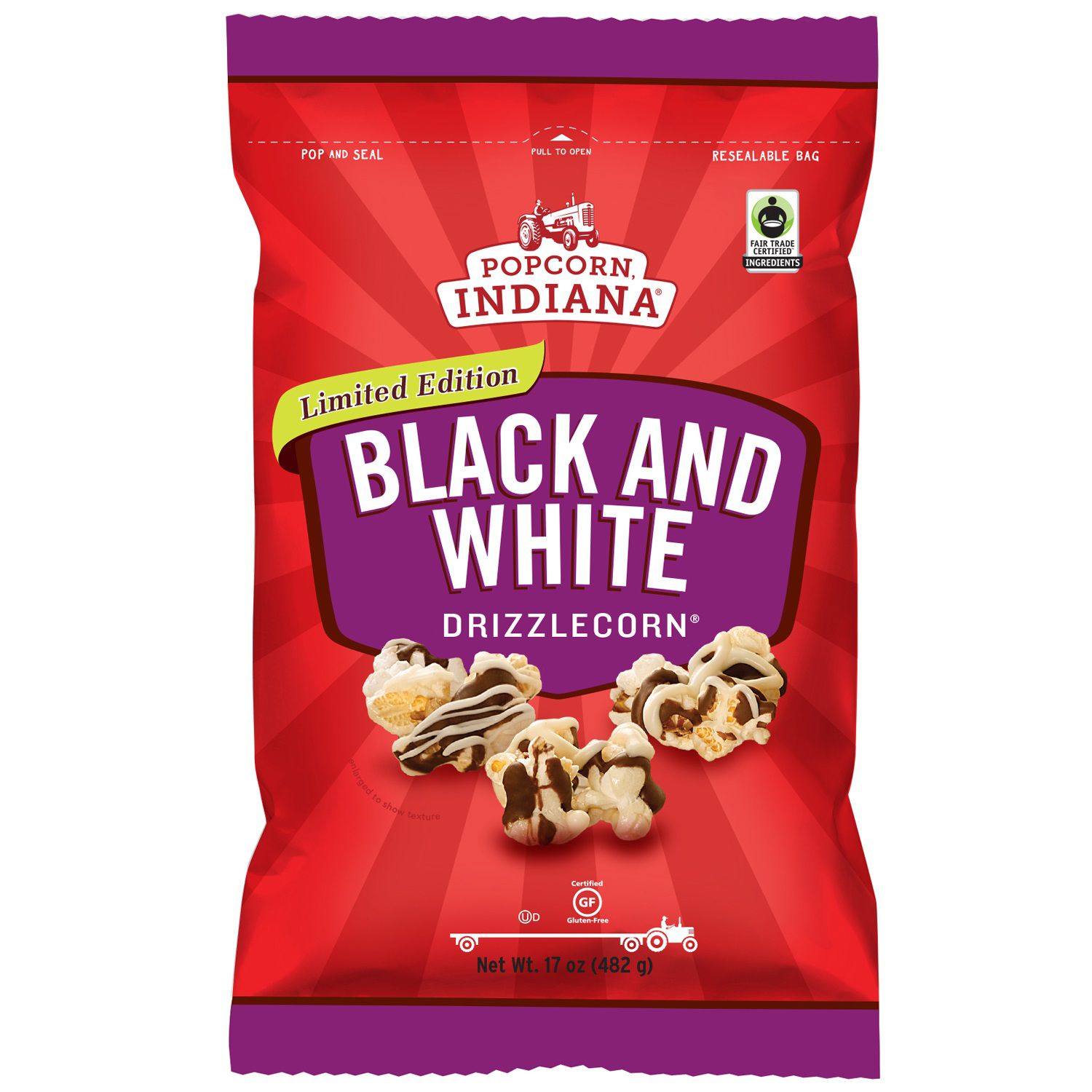 Sam S Club Popcorn Indiana Drizzled Black And White Kettlecorn Only 4 73 Become A Coupon Queen