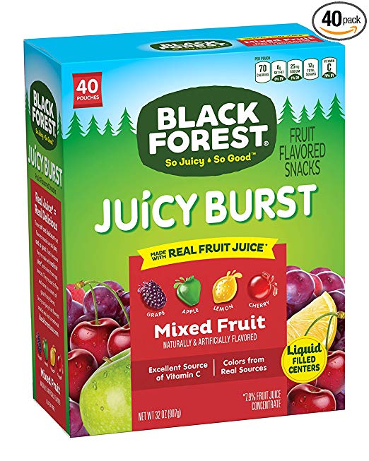 black forest fruit snacks review