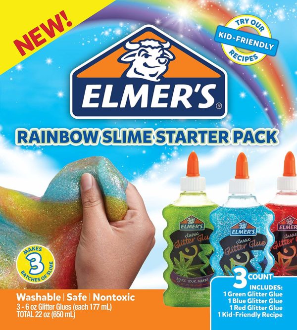 Elmer’s Rainbow Slime Starter Kit