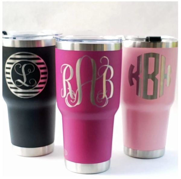 Monogrammed 30 Oz Tumblers Was $39.99, Now $17.99! Gift Idea! - Become 