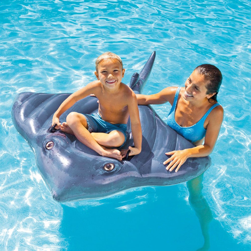 intex stingray baby float