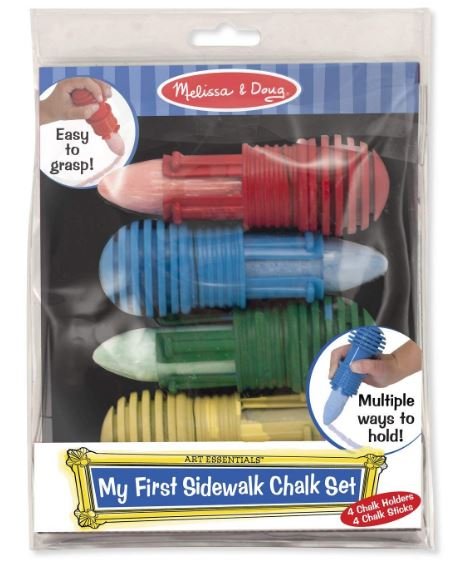 Melissa & Doug My First Sidewalk Chalk Set