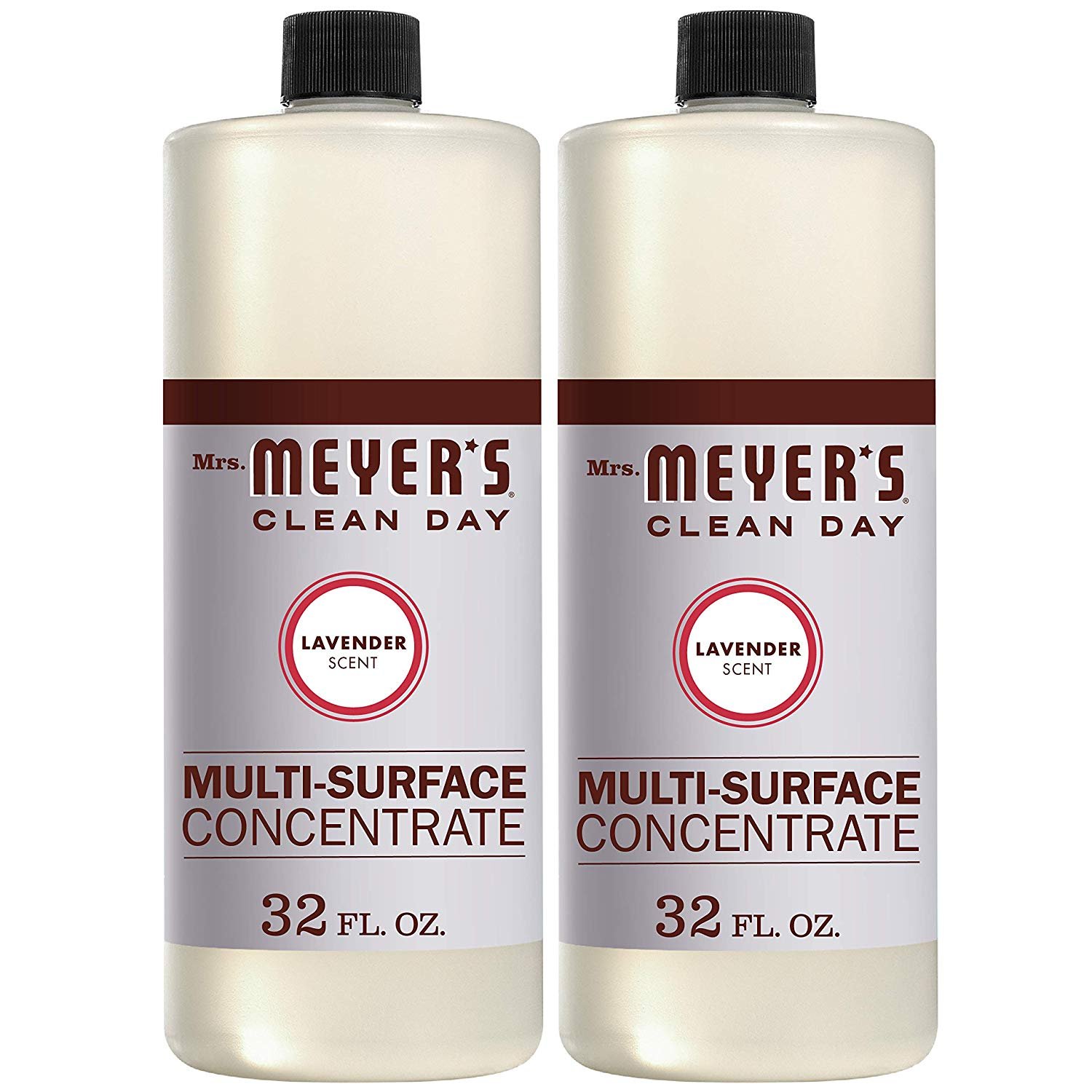 Mrs. Meyer's Clean Day MultiSurface Concentrate, 32 fl oz, 2 Pack