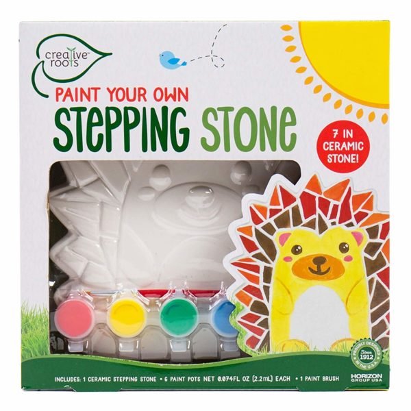 Paint Your Own Hedgehog Stepping Stone