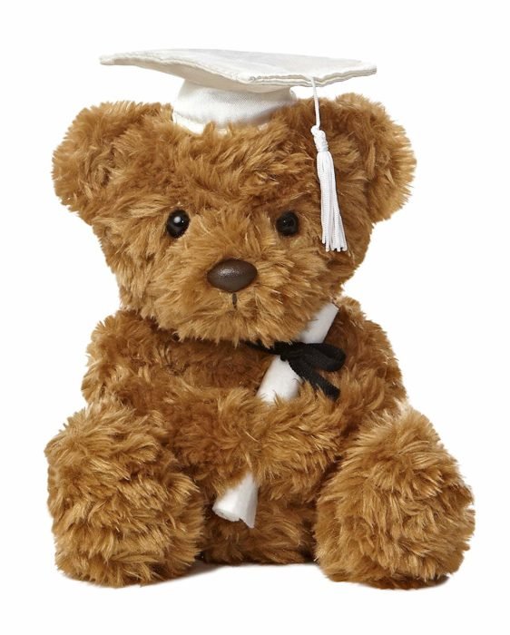 Plush Graduation Bear