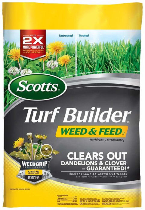 scotts turf builder southern weed and feed