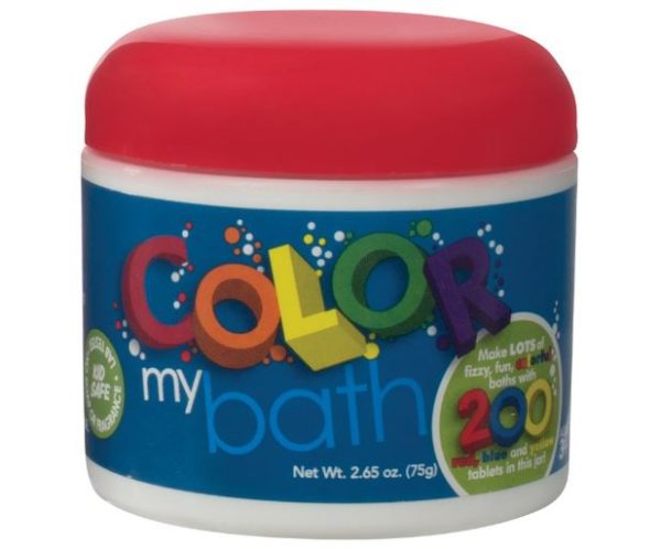Color My Bath Fizzy Tablets