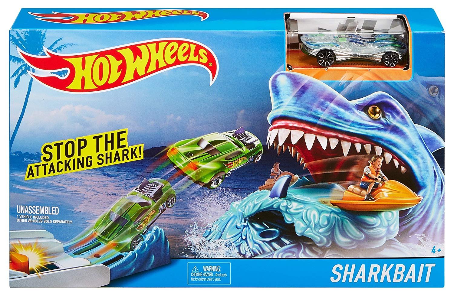 hot wheels sharkbait play set