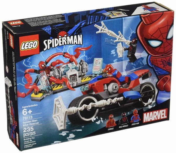 LEGO Marvel Spider-Man Bike Rescue Building Kit