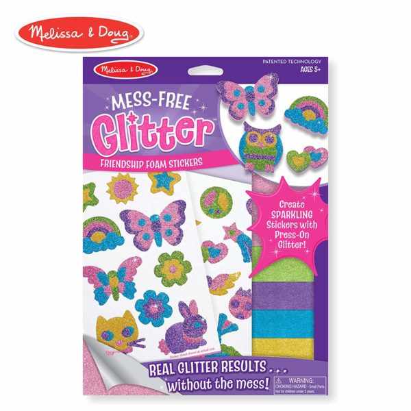 Melissa and Doug Friendship Mess-Free Glitter Activity Kit