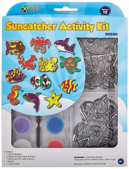 Ocean Animal Suncatcher Kit