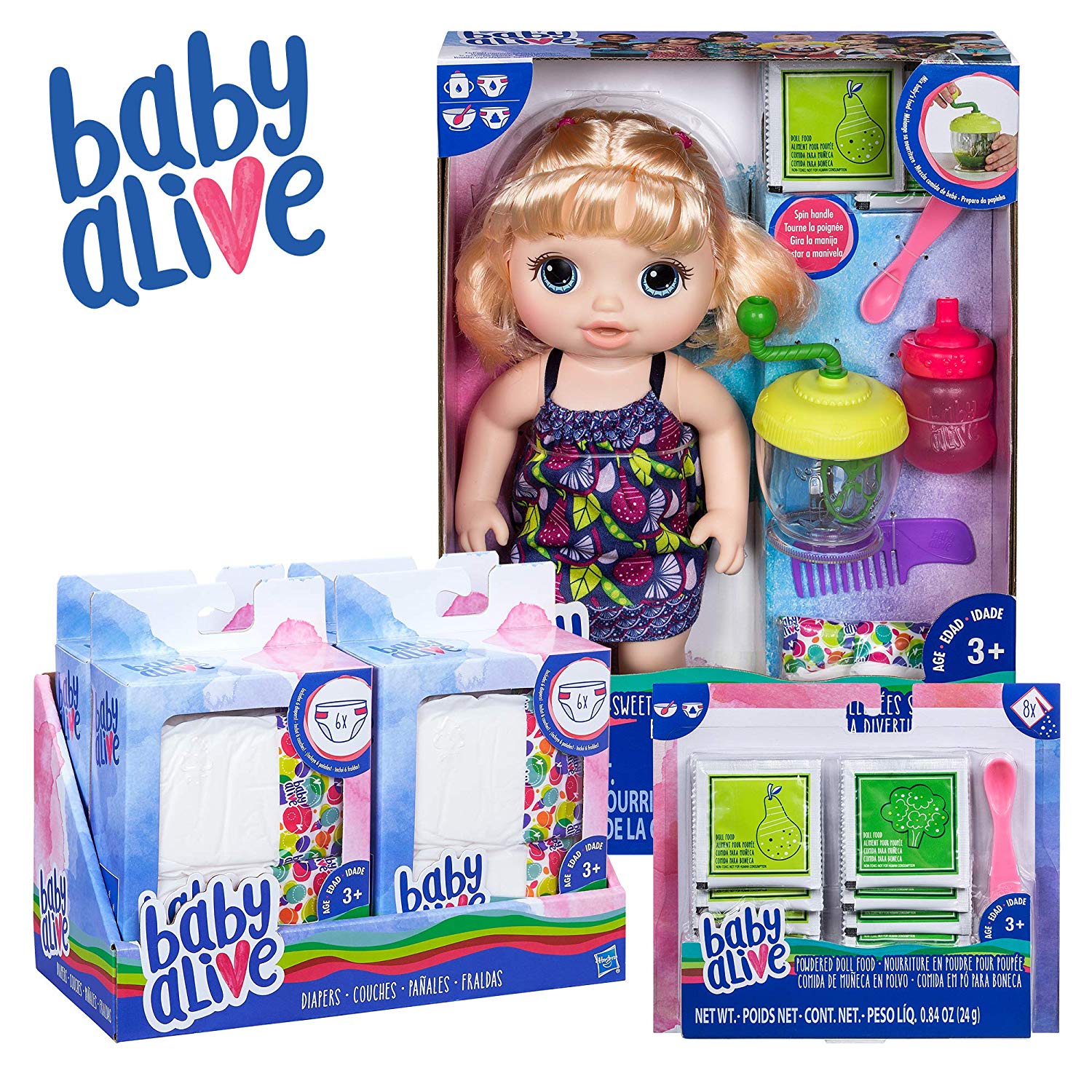baby alive sweet spoonfuls baby