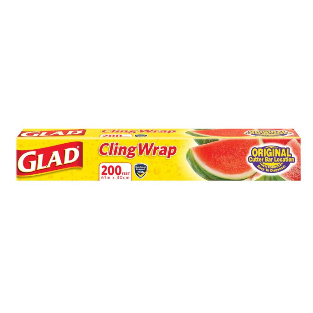 glad cling wrap 200 sq ft