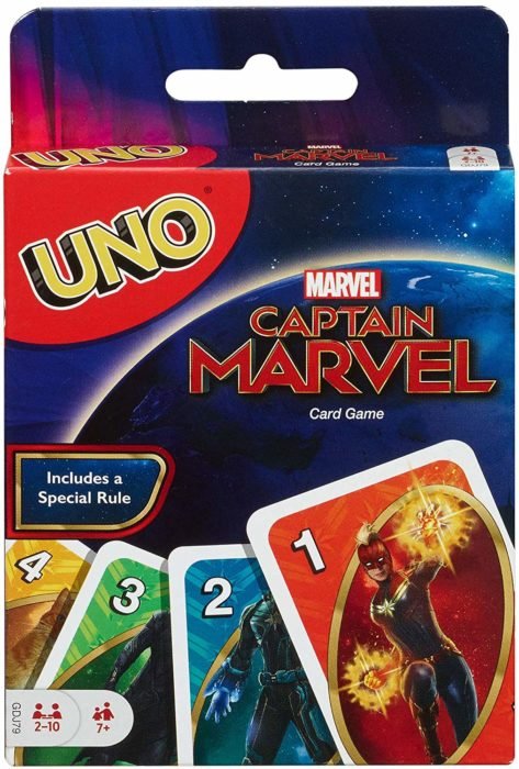 UNO Captain Marvel Card Game