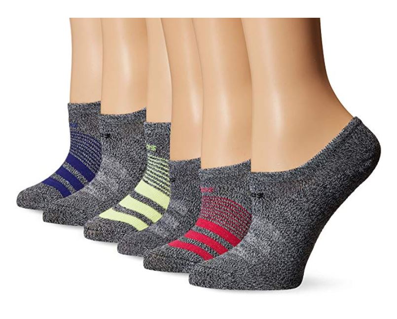 Adidas Women's Super No Show 6 Pair Climate Socks as low as $12.15 ...