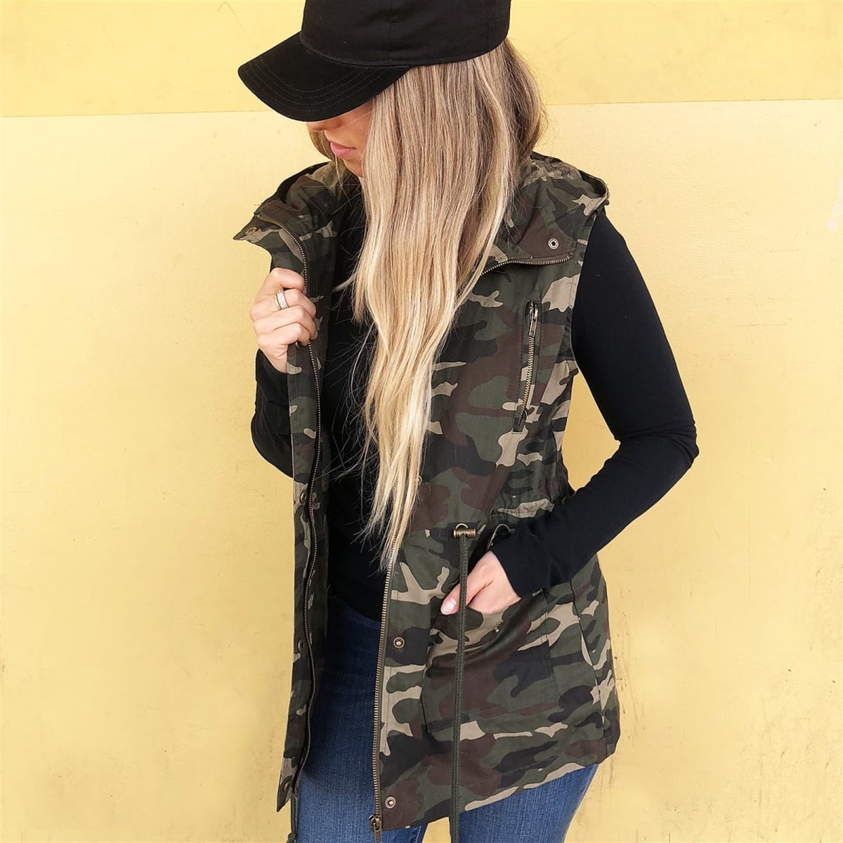 Fall Camo Utility Vest was $44.99, NOW $18.99! - Become a Coupon Queen