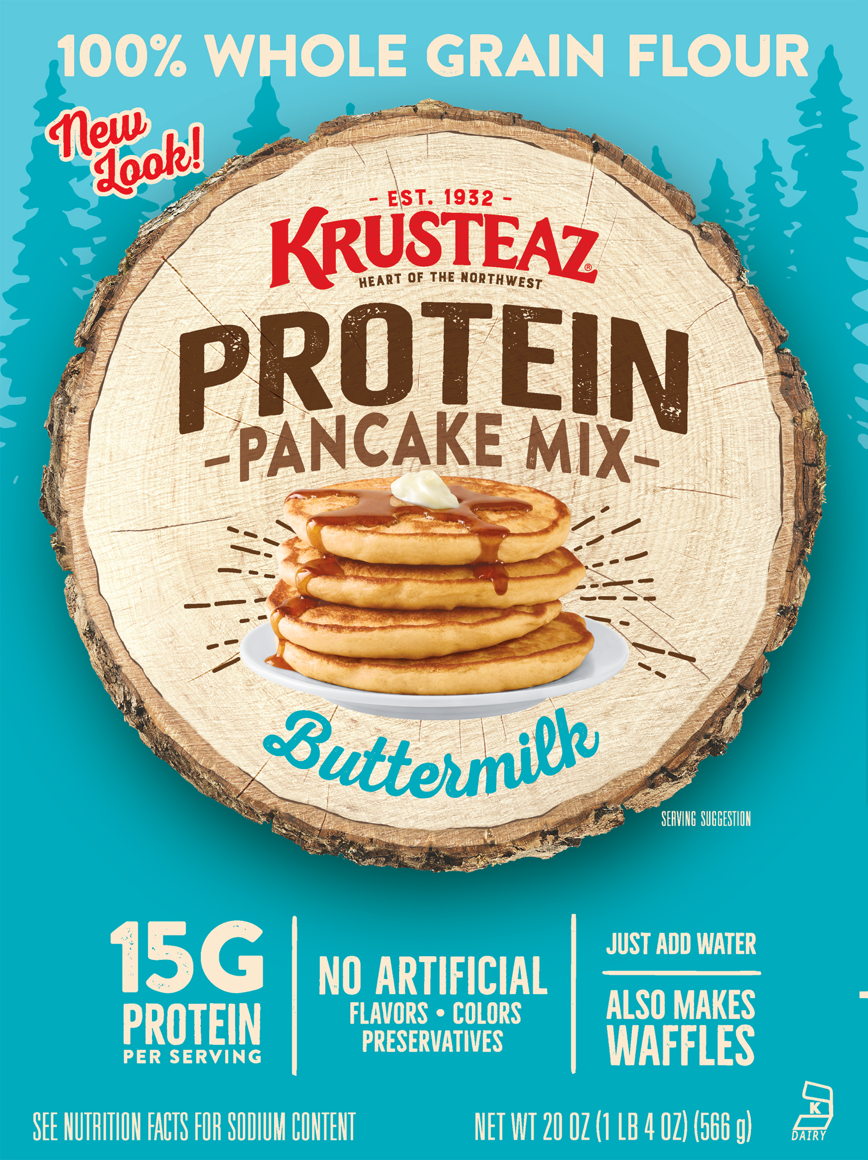 FREE Krusteaz Buttermilk Protein Pancake and Waffle Mix at Kroger ...