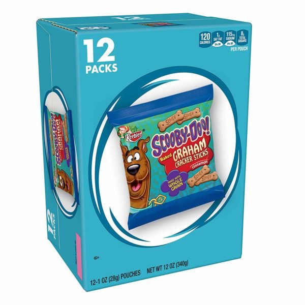 Keebler Scooby-Doo! Graham Cracker Sticks 12 Ct. Only $4.54! - Become a ...