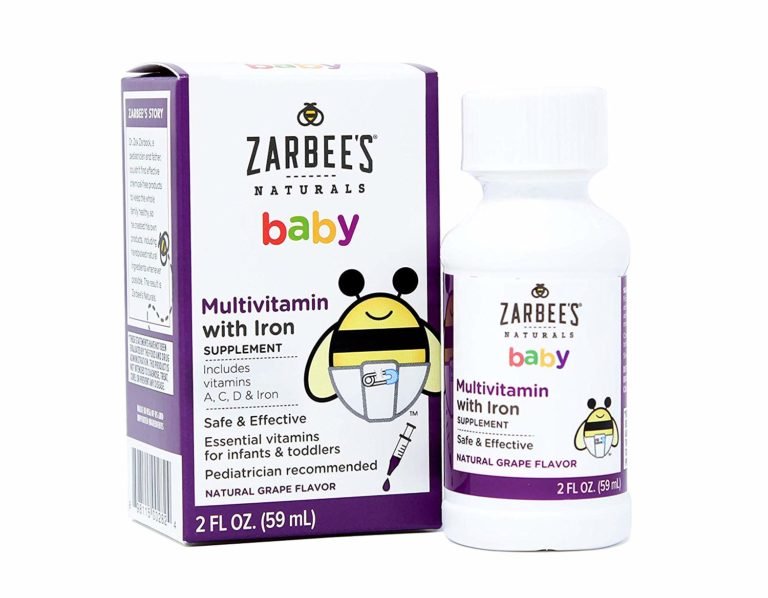 Zarbee's Naturals Baby Multivitamin with Iron as low as $4.22 Shipped ...