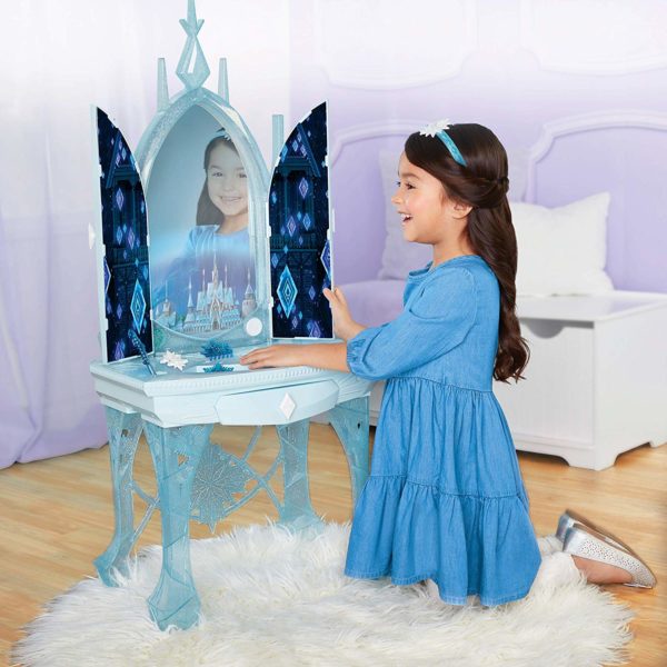 Disney Frozen 2 Elsa S Enchanted Ice, Frozen 2 Elsa S Hair Twirler Vanity Accessory Set