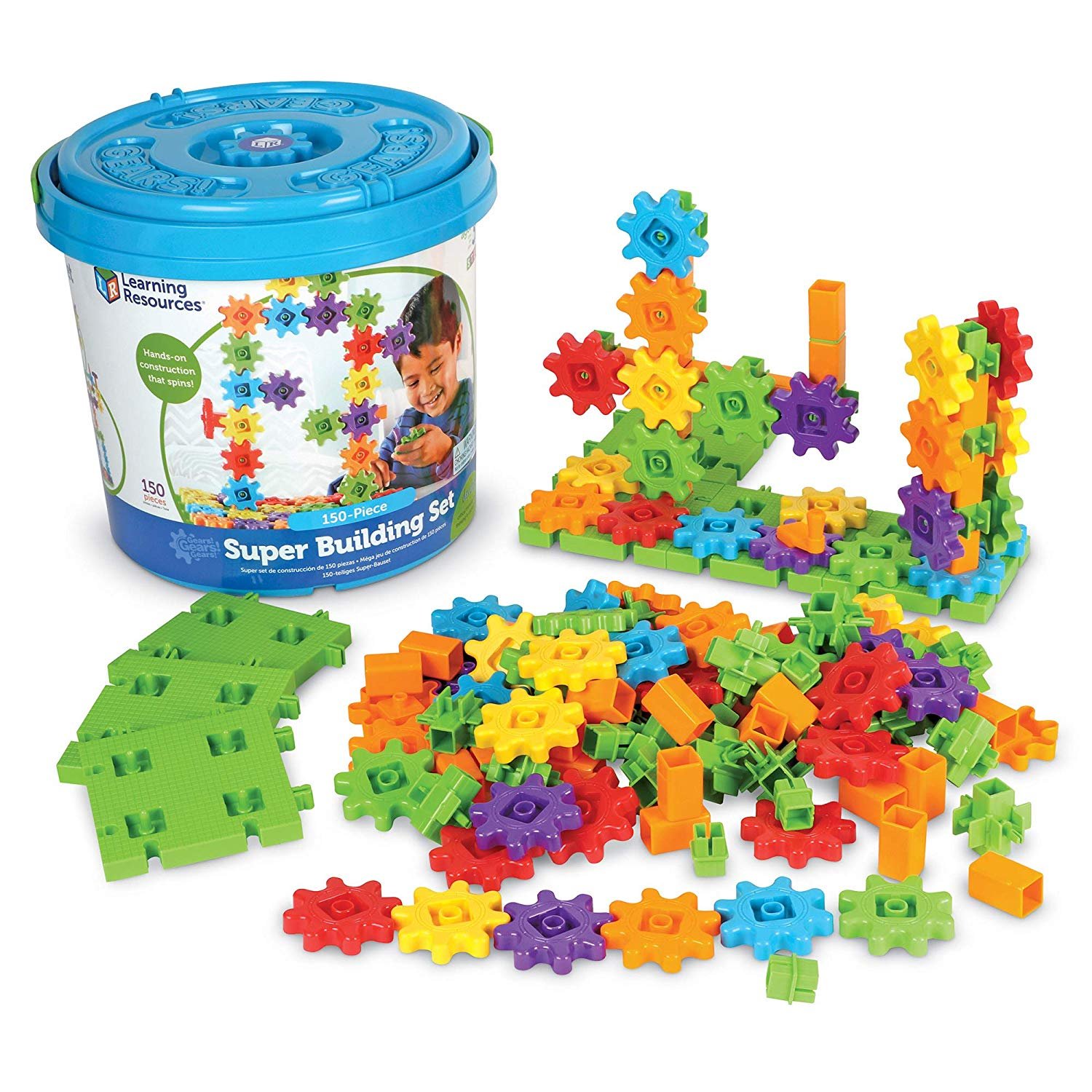 Gears! Gears! Gears! Super Building Toy Set, 150 Pieces - $21.19! Best ...