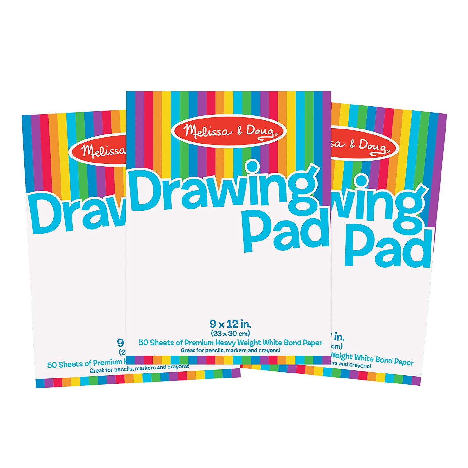 Melissa & Doug Drawing Paper Pad, 3Pack 7.68! a Coupon Queen