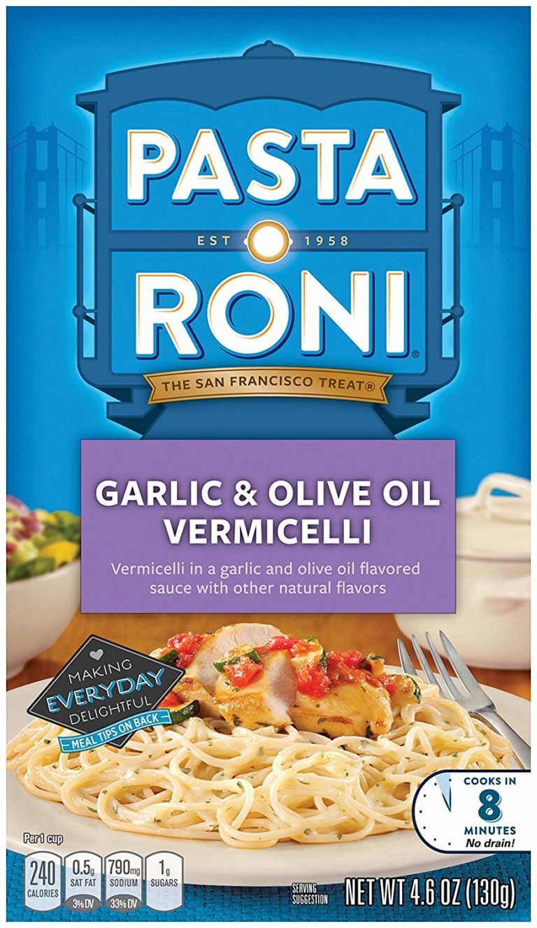 Pasta Roni Garlic and Olive Oil Vermicelli Mix as low as 0.54