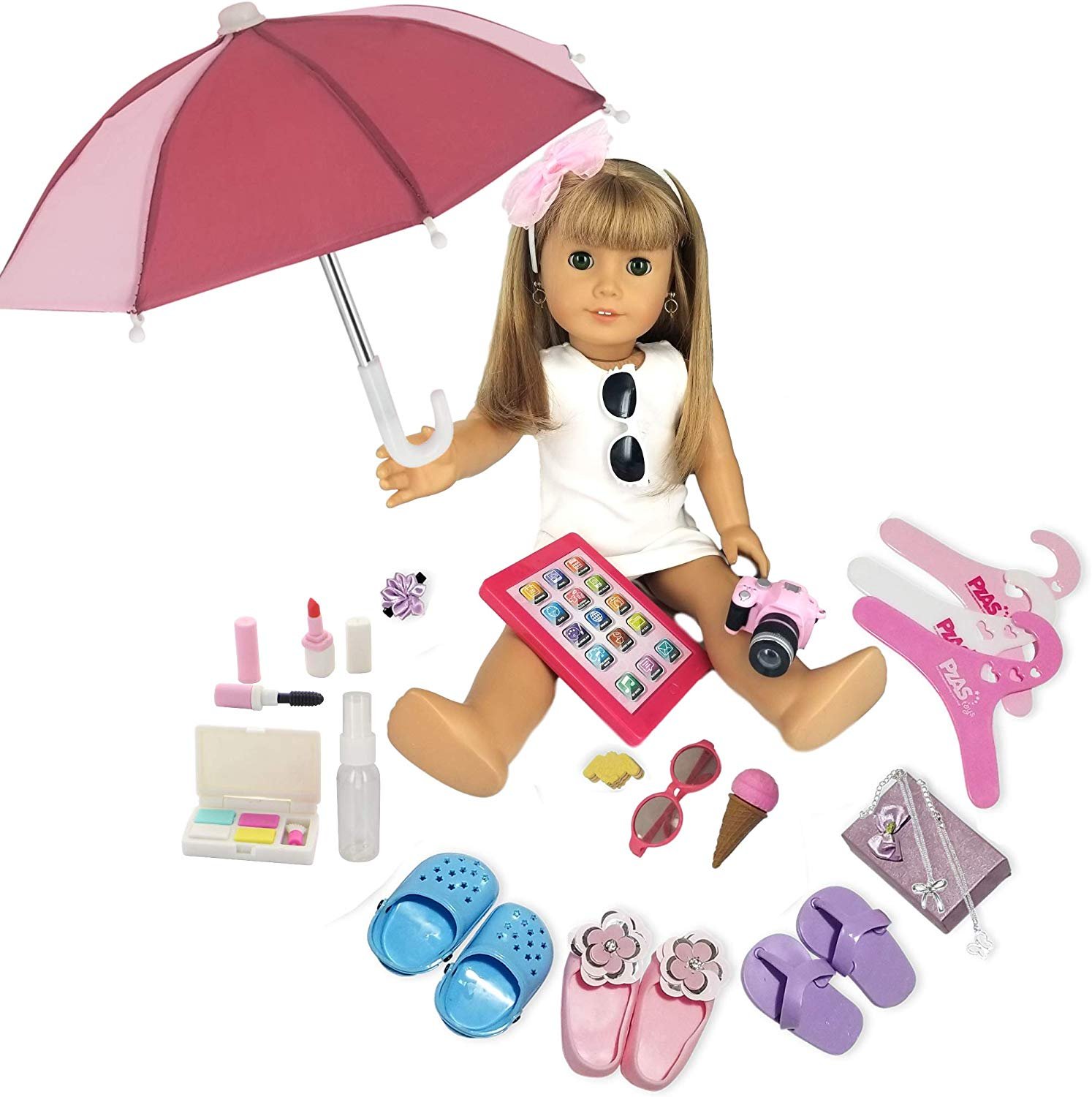 18" Doll Accessories 23 Piece Set Only 15! a Coupon Queen