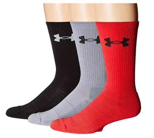 Under Armour Men's Elevated Performance Crew Socks (3 Pack) Only $10.22 ...