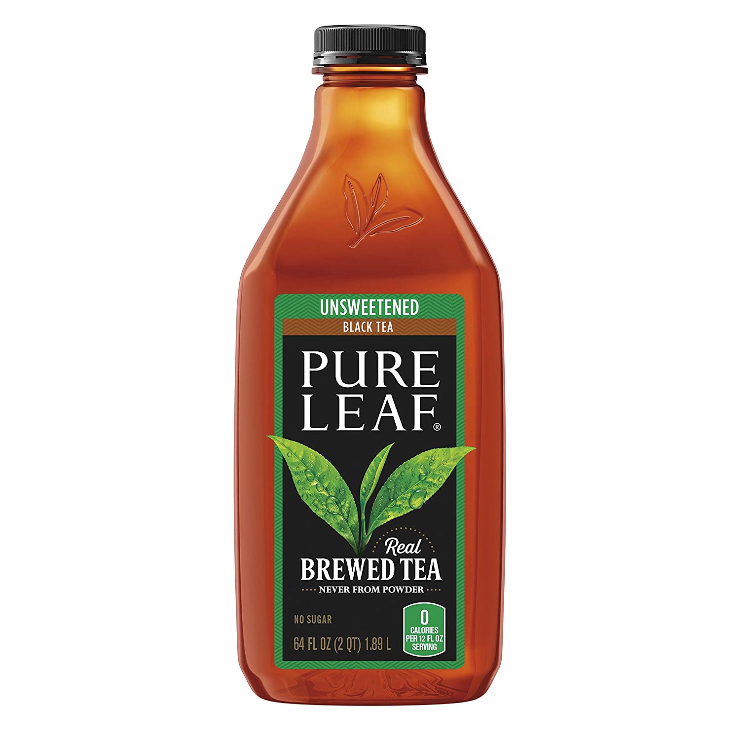 Pure Leaf Unsweetened Black Tea, 64 fl oz as low as 1.75! a