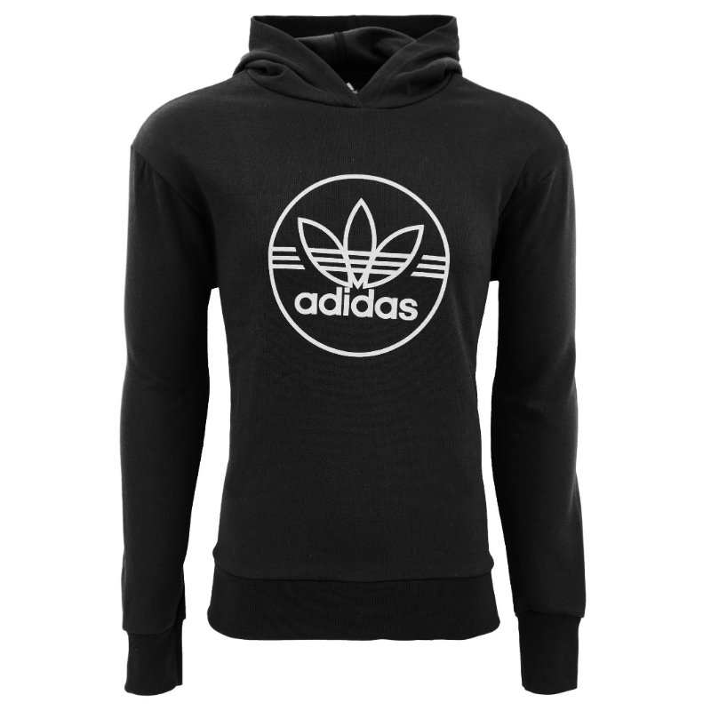 adidas Men's Trefoil Circle Performance Pullover Hoodie Only $10.99 ...