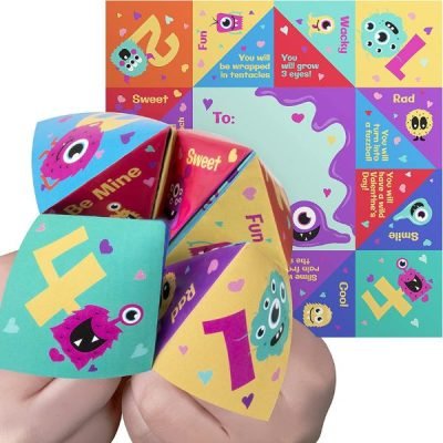 Cootie Catcher Valentine's Cards on Sale
