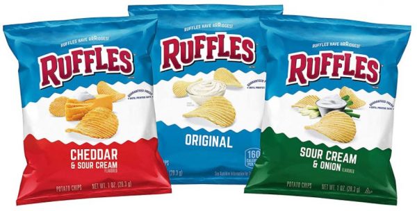 Ruffles Potato Chips Variety Pack