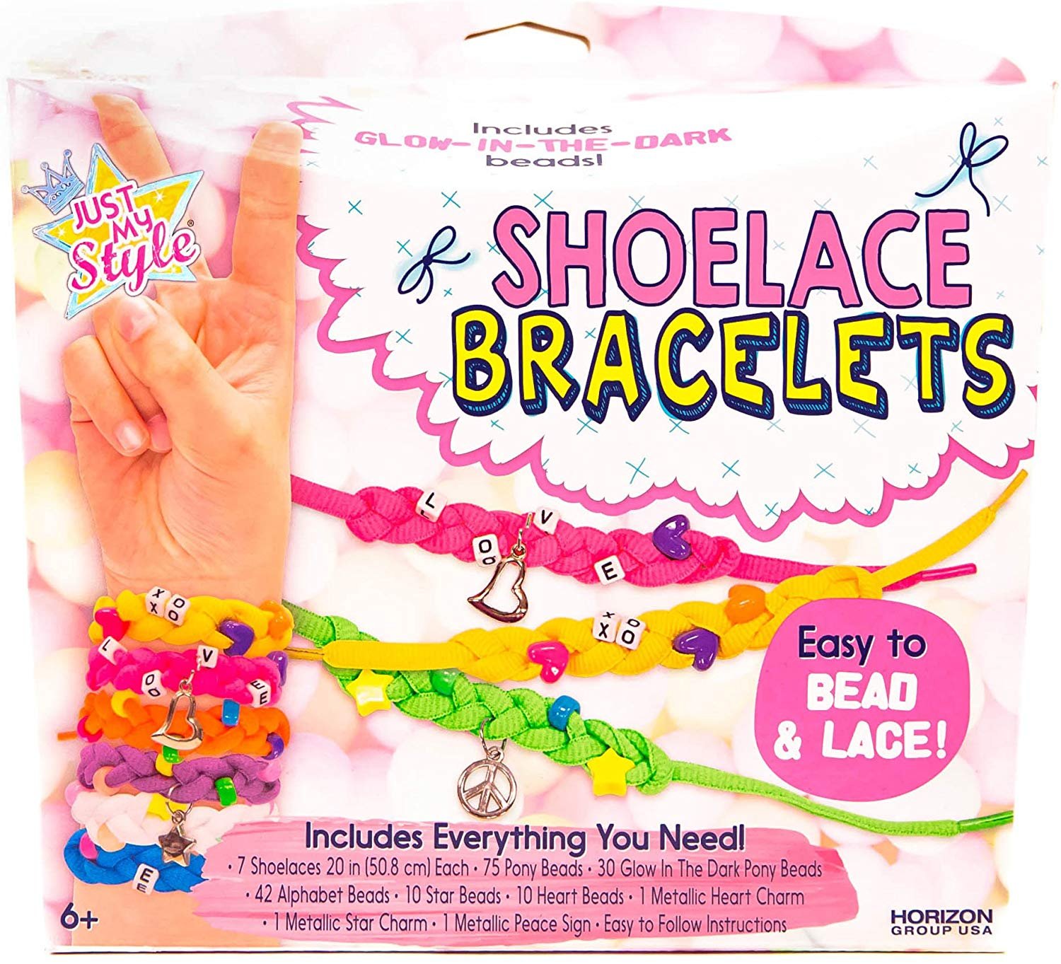 Just My Style Shoelace Bracelets Kit Only 6.88! a Coupon Queen