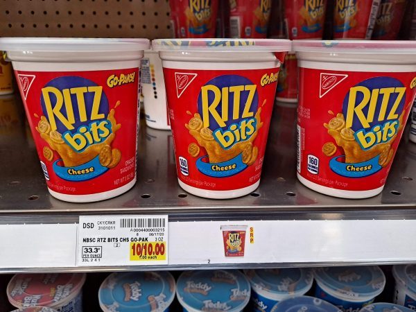 Ritz Bits Cheese Cracker Sandwiches Go-Packs