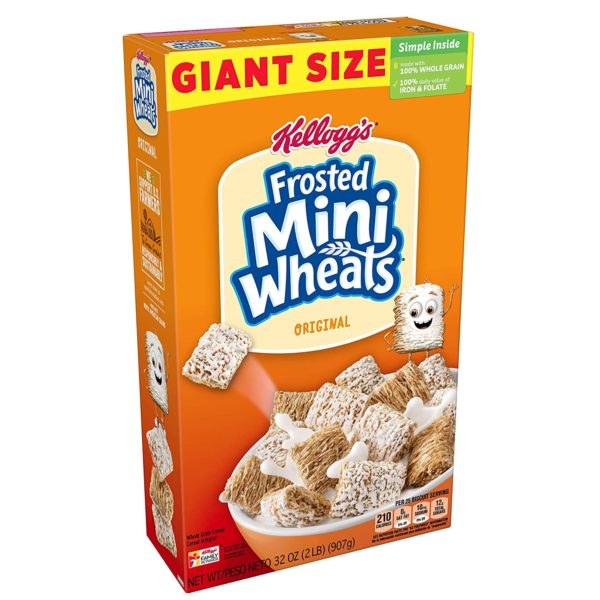 Kellogg's Frosted Mini-Wheats, 32 oz Box Only $3.69! - Become a Coupon ...