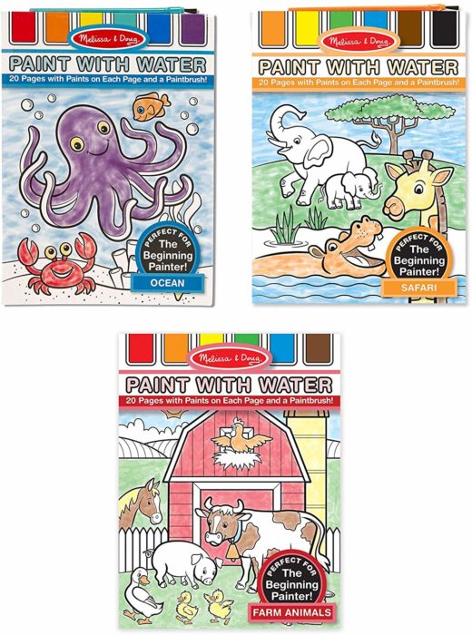 Melissa & Doug Paint with Water Activity Books