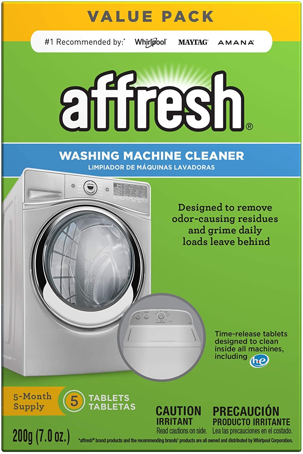 Affresh Washing Machine Cleaner, 5 count as low as $8.48! - Become a ...