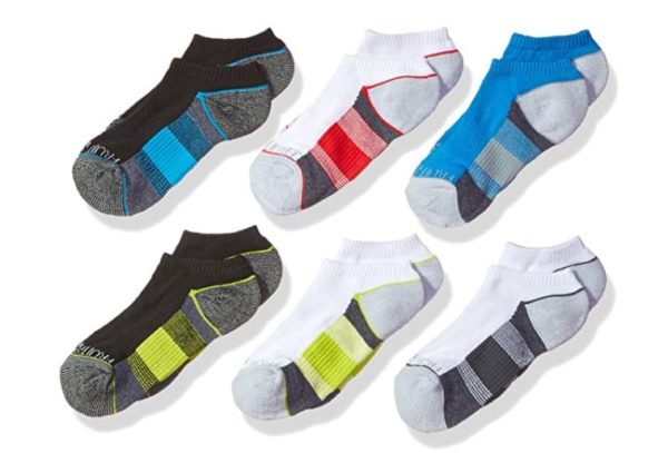 Fruit of the Loom Boys' 6 Pack No Show Everyday Active Socks as low as ...