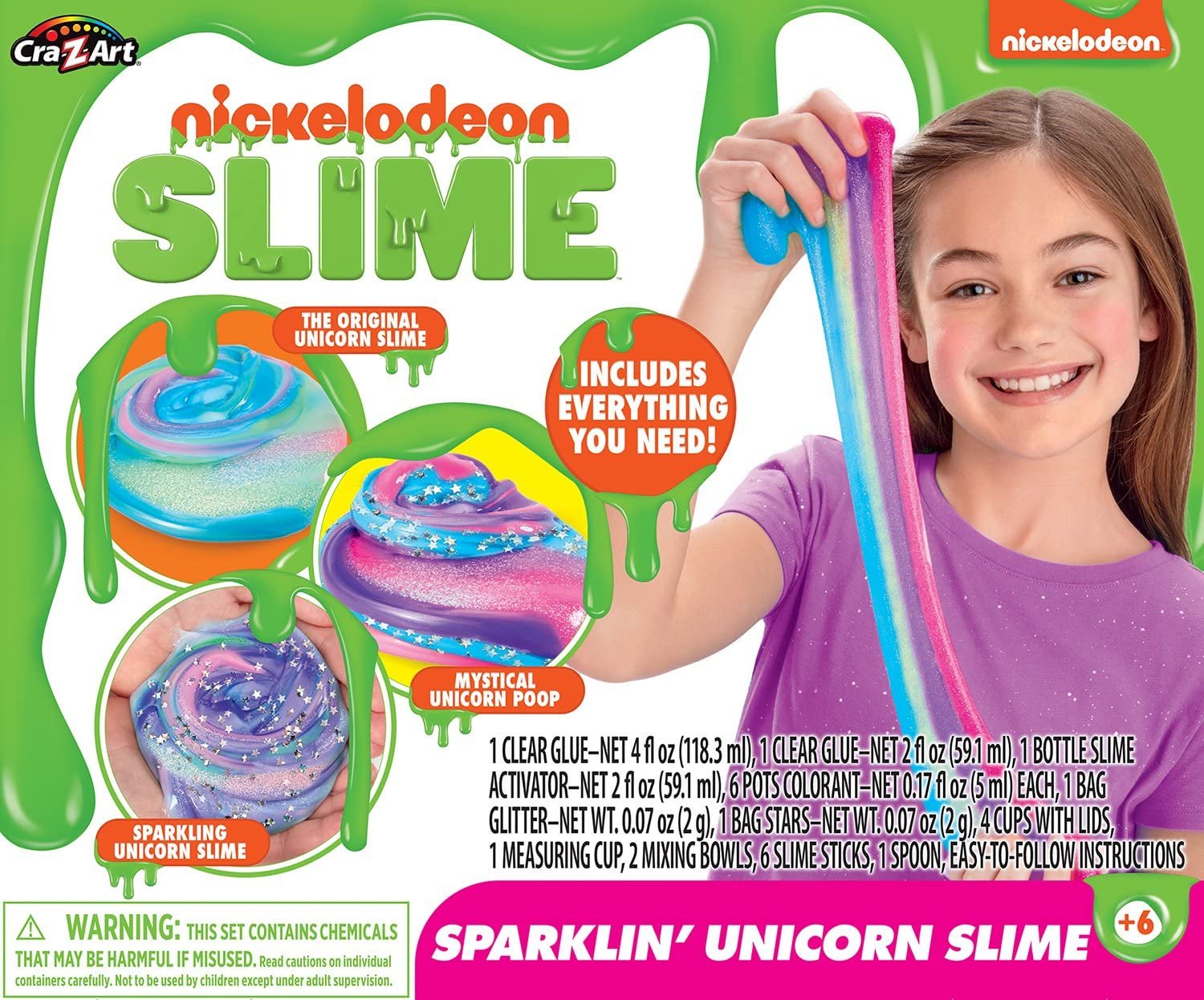 Nickelodeon Ultimate DIY Unicorn Arts & Crafts Slime Kit Only $6.43 ...