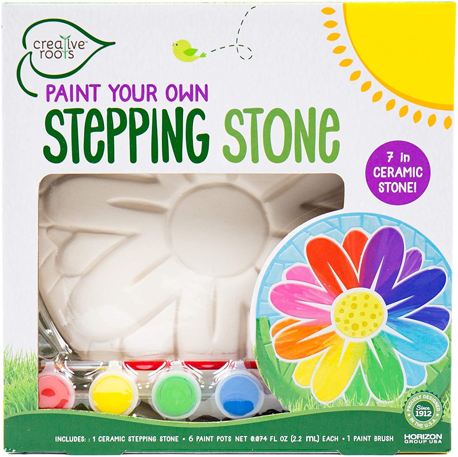 Paint Your Own Flower Stepping Stone Kit Only 7.84! a Coupon