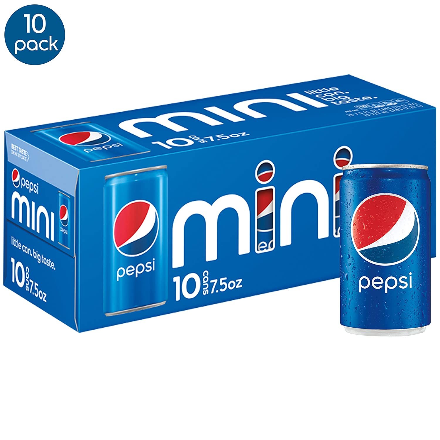 Diet Pepsi and Pepsi Soda Mini Cans, 10 Pack as low as $2.79! - Become ...