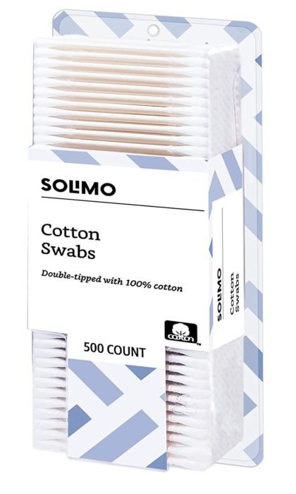 Solimo Cotton Swabs