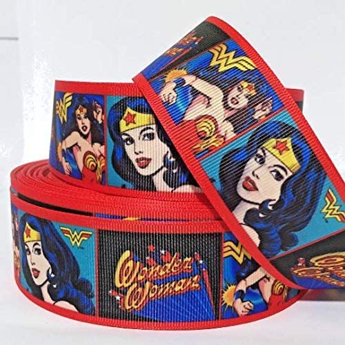 Wonder Woman Grosgrain Ribbon