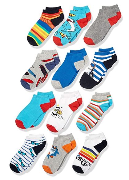 Kid's 12-Pack Low-Cut Socks